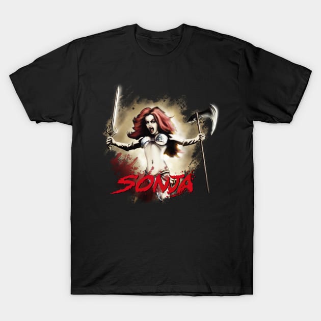 SONJA! T-Shirt by AtomicBanana